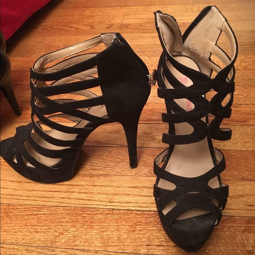 Black heels